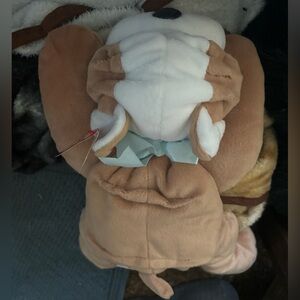 Bruiser the bull dog. The pillow pals collection.